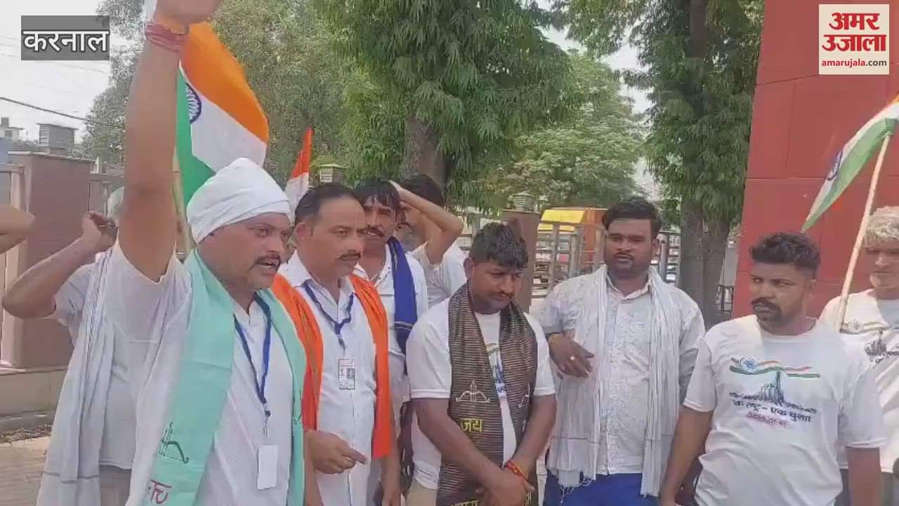 Tiranga Yatra reached Karnal from Gohana in support of one country one election