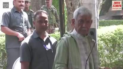 Lieutenant Governor Manoj Sinha met Army and BSF personnel in Poonch