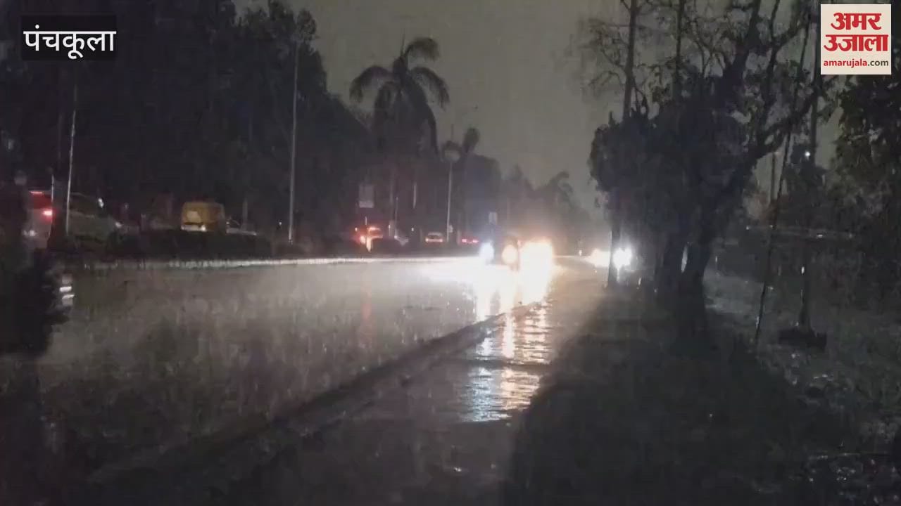 Rain in Panchkula
