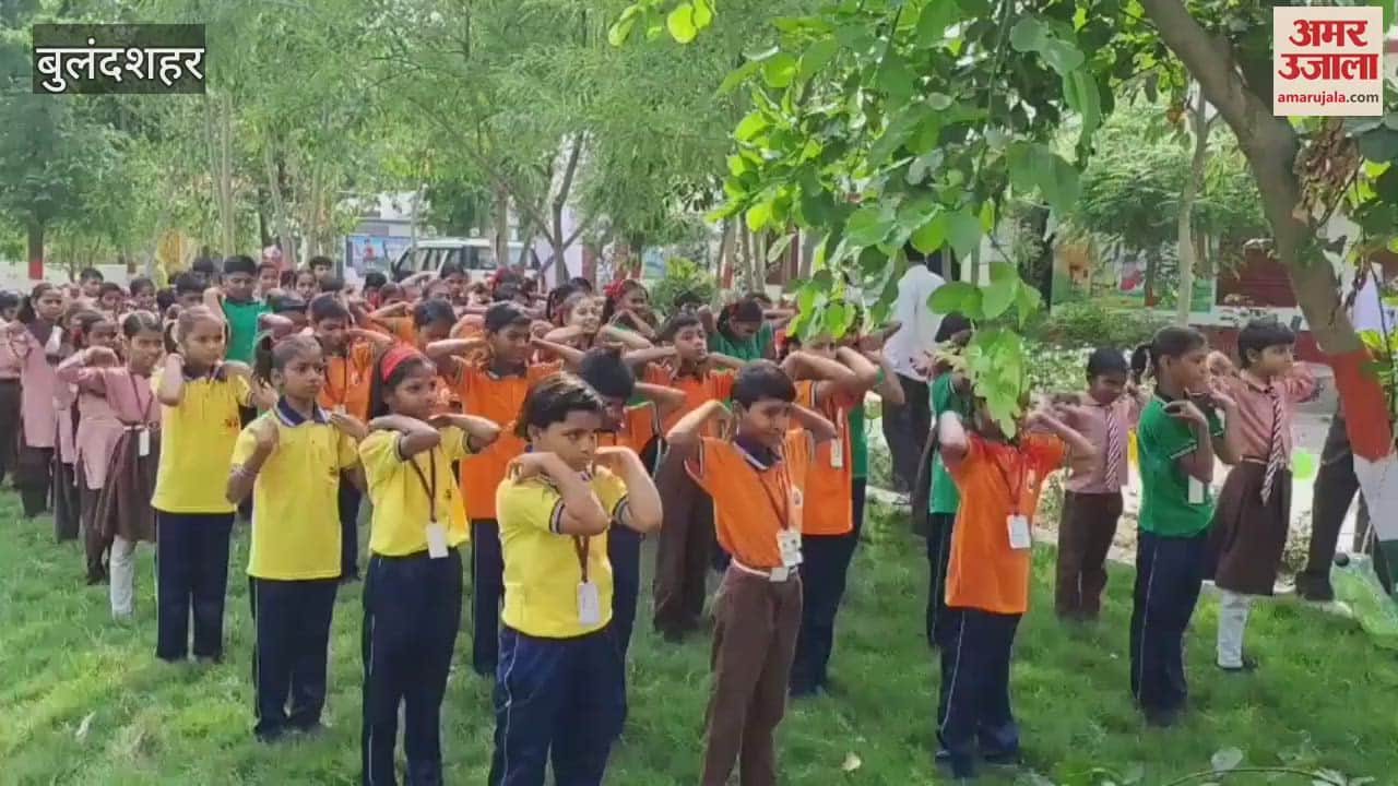 Chanting of Om resonated during yoga and pranayam