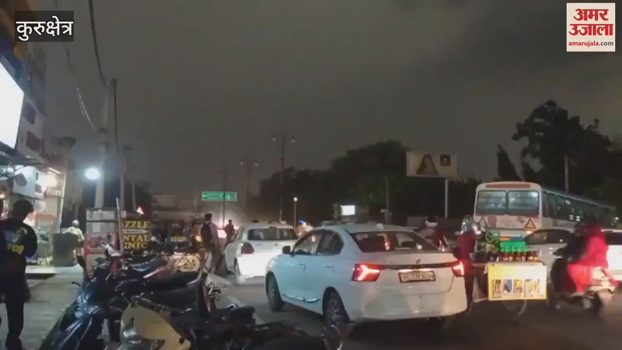 Dusty wind and rain in Kurukshetra