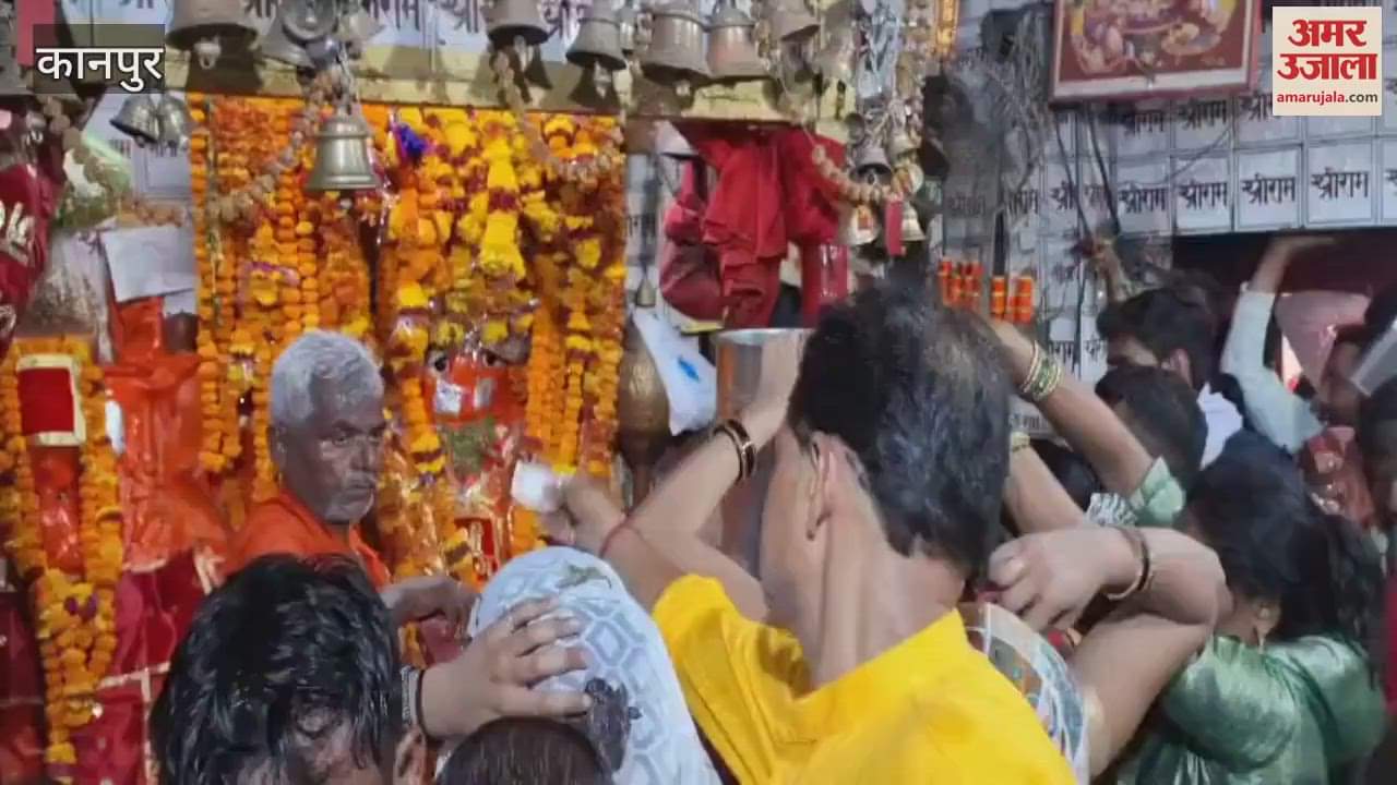 Second Bada Mangal of Jyeshtha month, crowd of devotees seen in Kudni Hanuman temple