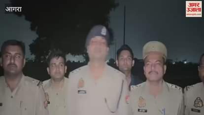 Agra police caught the thief during an encounter shot in leg