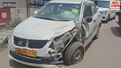 Clash between police and robbers in Sonipat, one was caught after he hit and ran away