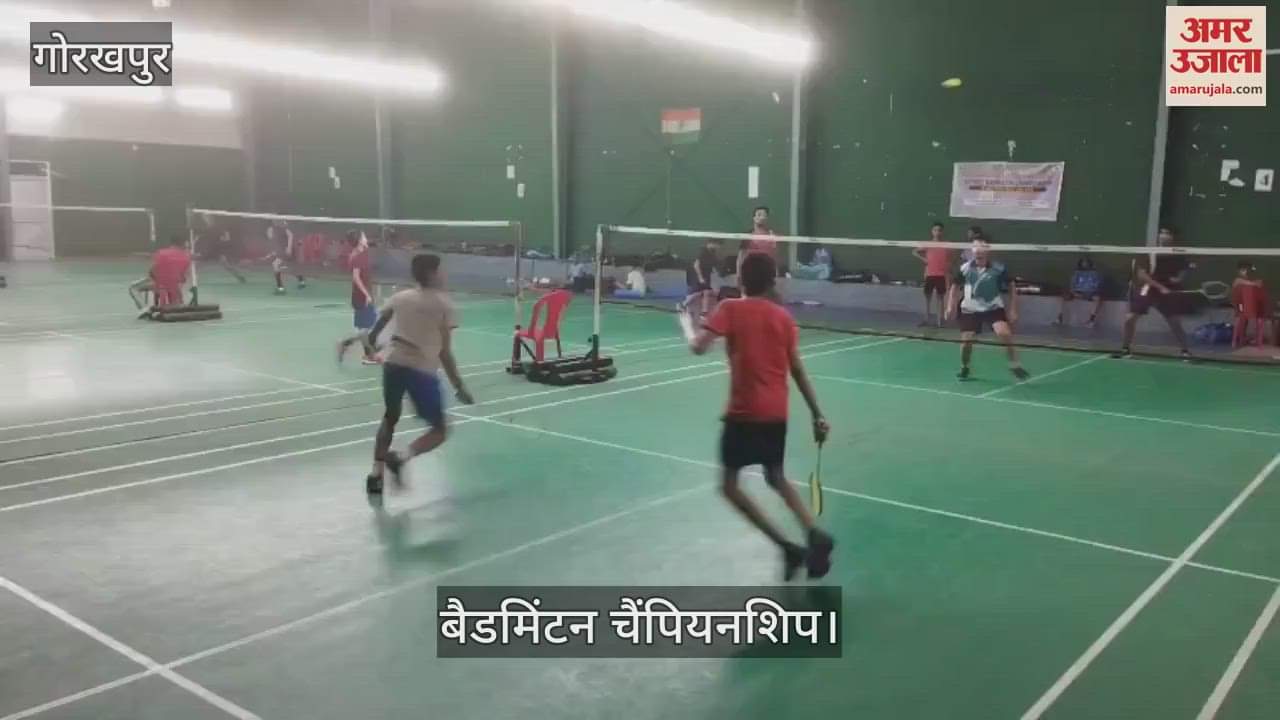 Players participated in the District Badminton Championship