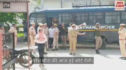 Tonk News: Naresh Meena, accused of slapping case, expressed displeasure at judiciary outside court