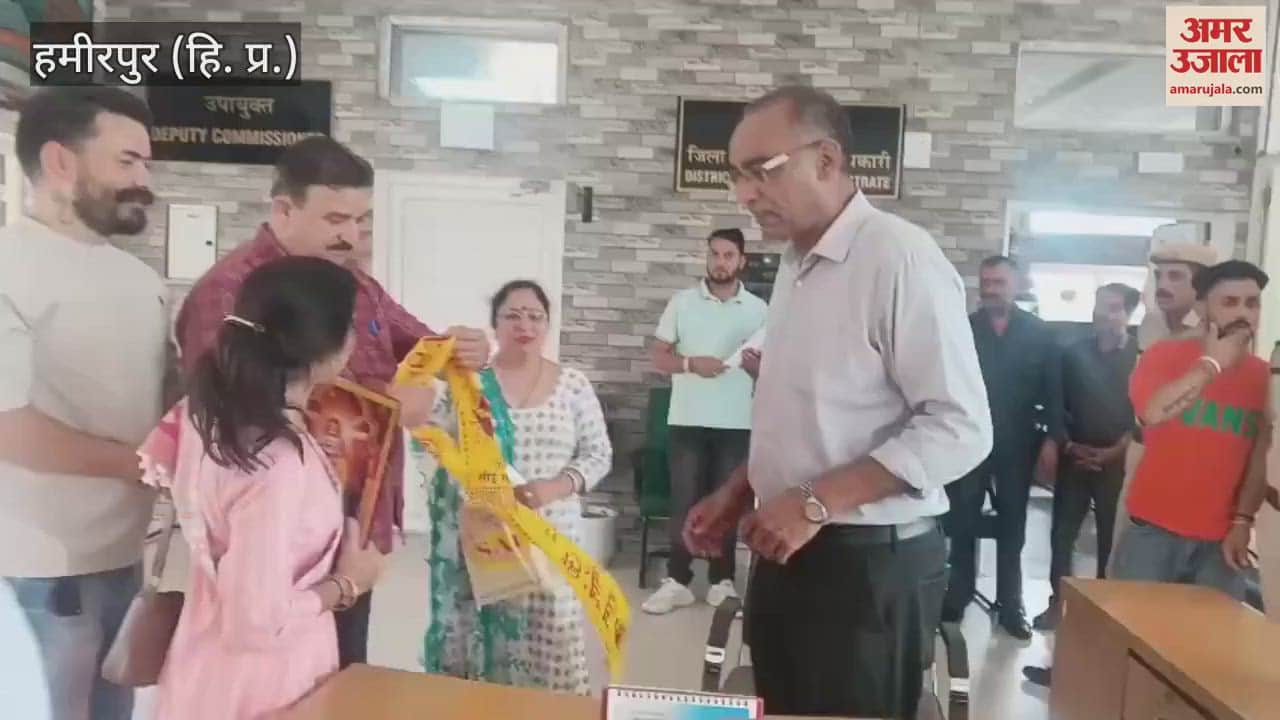 Hamirpur Shirdi Sai Committee Hamirpur honored Deputy Commissioner Hamirpur
