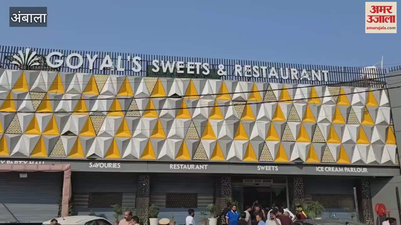 Bike riding miscreants opened fire at Goyal Sweets restaurant in Naraingarh of Ambala
