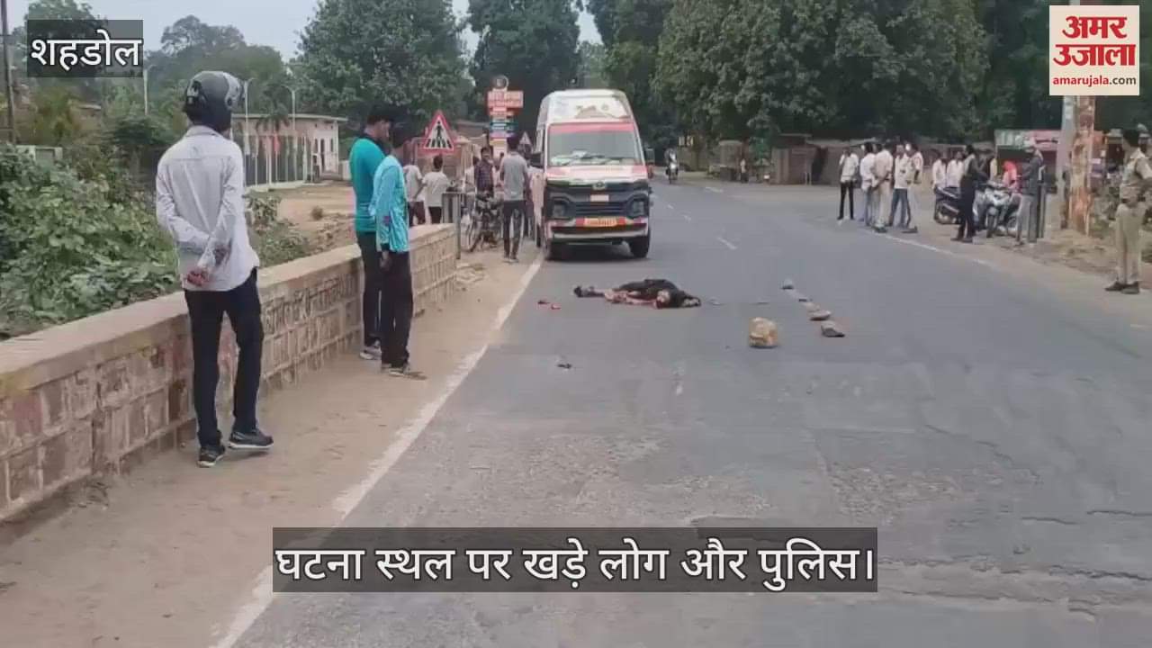 The havoc of high speed, a laborer riding a bike got crushed by a truck and died on the spot