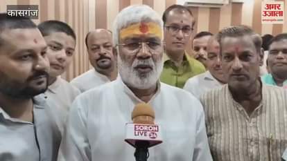 Water Resources and Irrigation Minister Swatantra Dev Singh reached Soronji