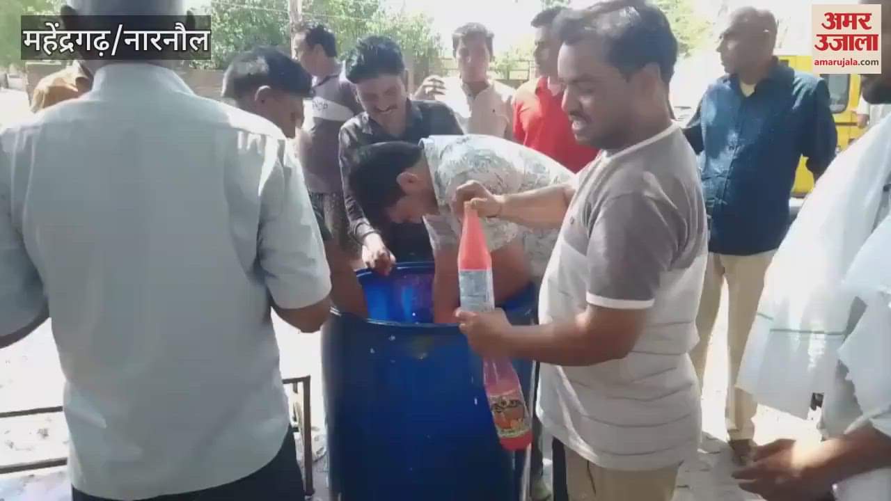Water stall set up on Nizampur Road in Narnaul, people got relief