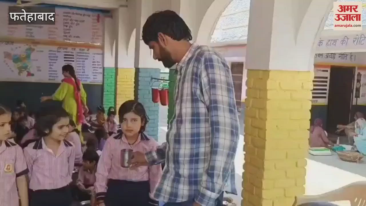 Water cooler installed in Government Primary School Dhani Pirthala in Tohana, Fatehabad
