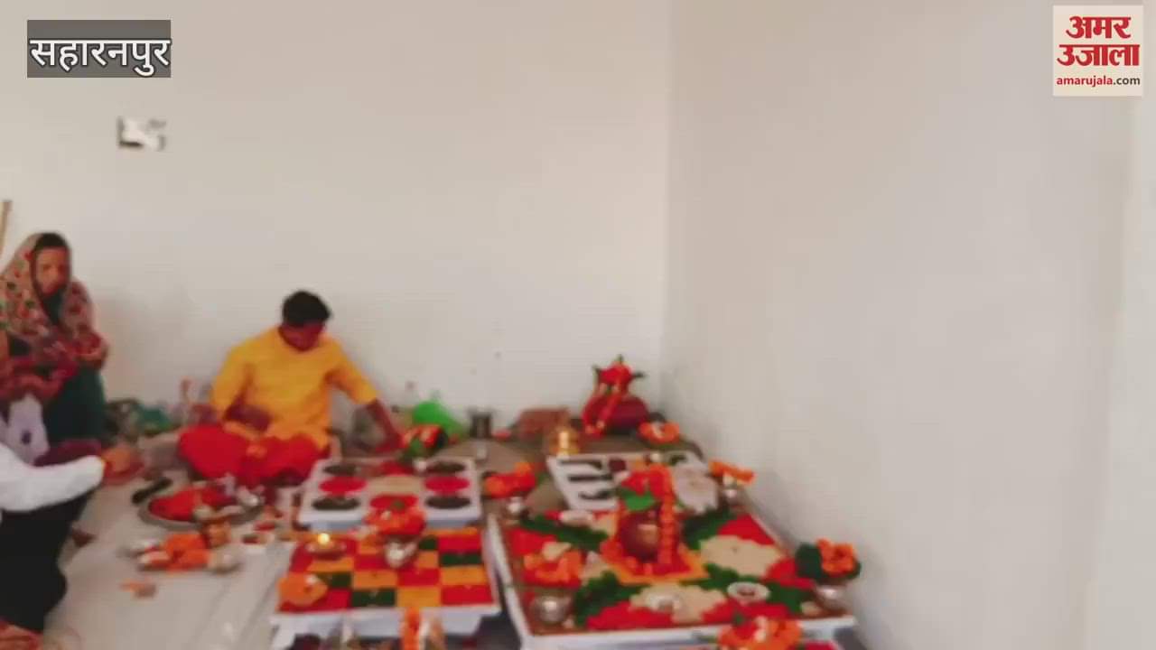 Pushpadhiwas and Annadhiwas were done for the idols of gods in Saharanpur