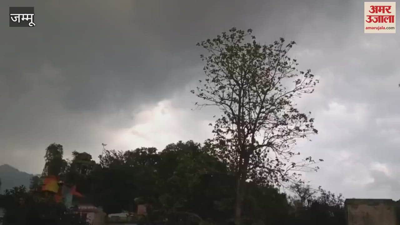 Storm and rain changed the mood of the weather in Reasi, brought relief from the heat
