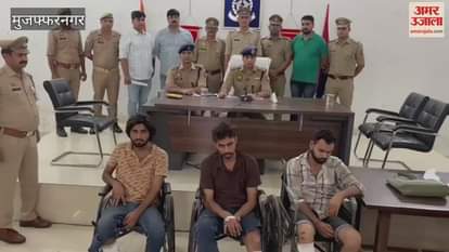 Muzaffarnagar: Three robbers injured in encounter