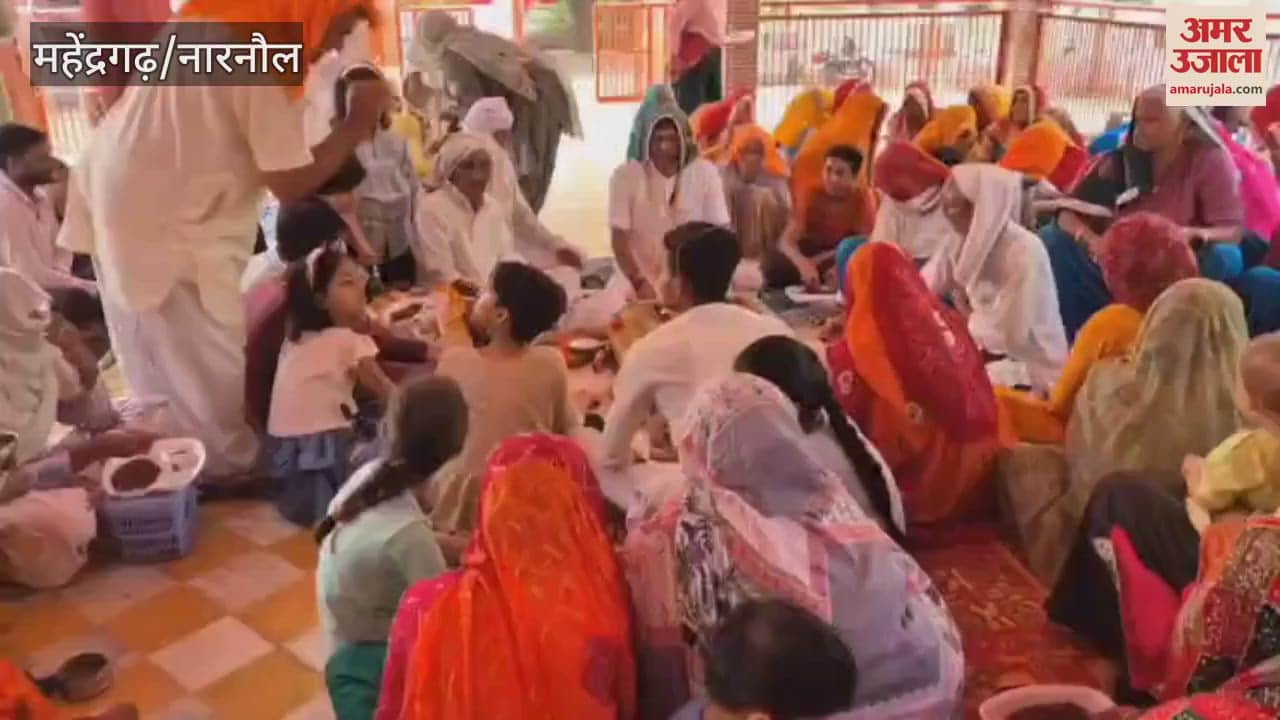 idol of Shanidev was installed in village Gahra with havan and religious ceremony In Mahendragarh