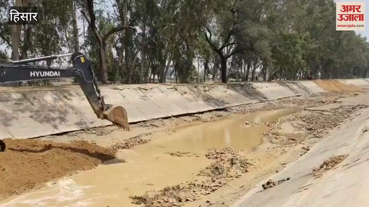 Public Health Department installed two pump sets to remove water from the sub-station in Satrod, Hisar