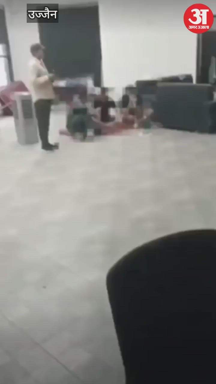 two people smoking hookah openly Municipal Corporation's swimming poolVideo viral,  ruckus created