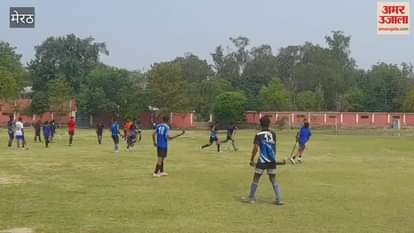 Matches were played under the Under 14 Hockey Championship League at SD Sadar Inter College, Meerut