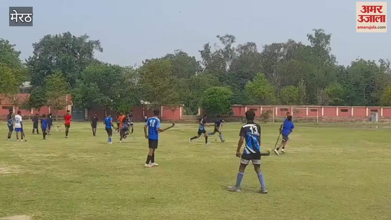Matches were played under the Under 14 Hockey Championship League at SD Sadar Inter College, Meerut