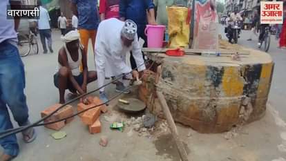 Former councillor became mechanic and repaired damaged wall with his own money