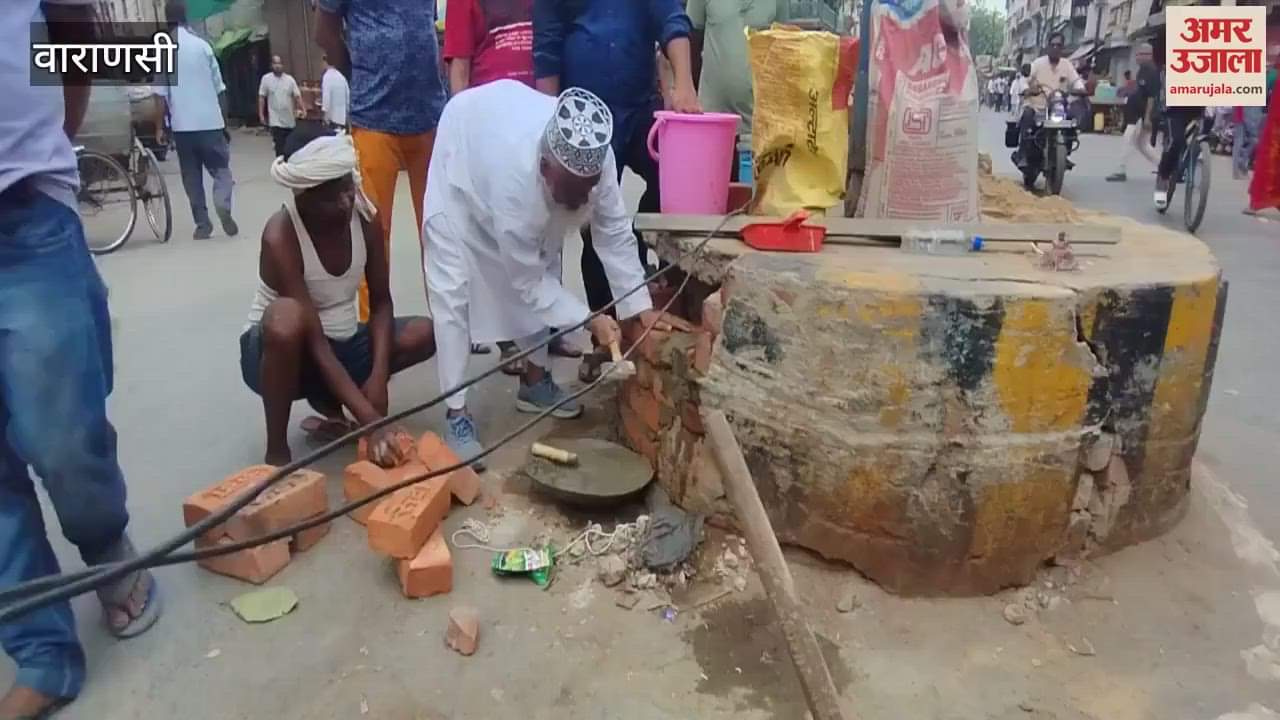 Former councillor became mechanic and repaired damaged wall with his own money