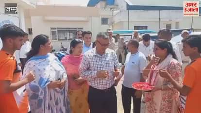 District Administration Samba started zonal level sports competitions for Under-14 and Under-17 age groups at Samba Stadium