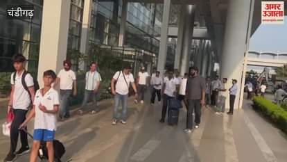 Players of Gujarat Titans reached Chandigarh