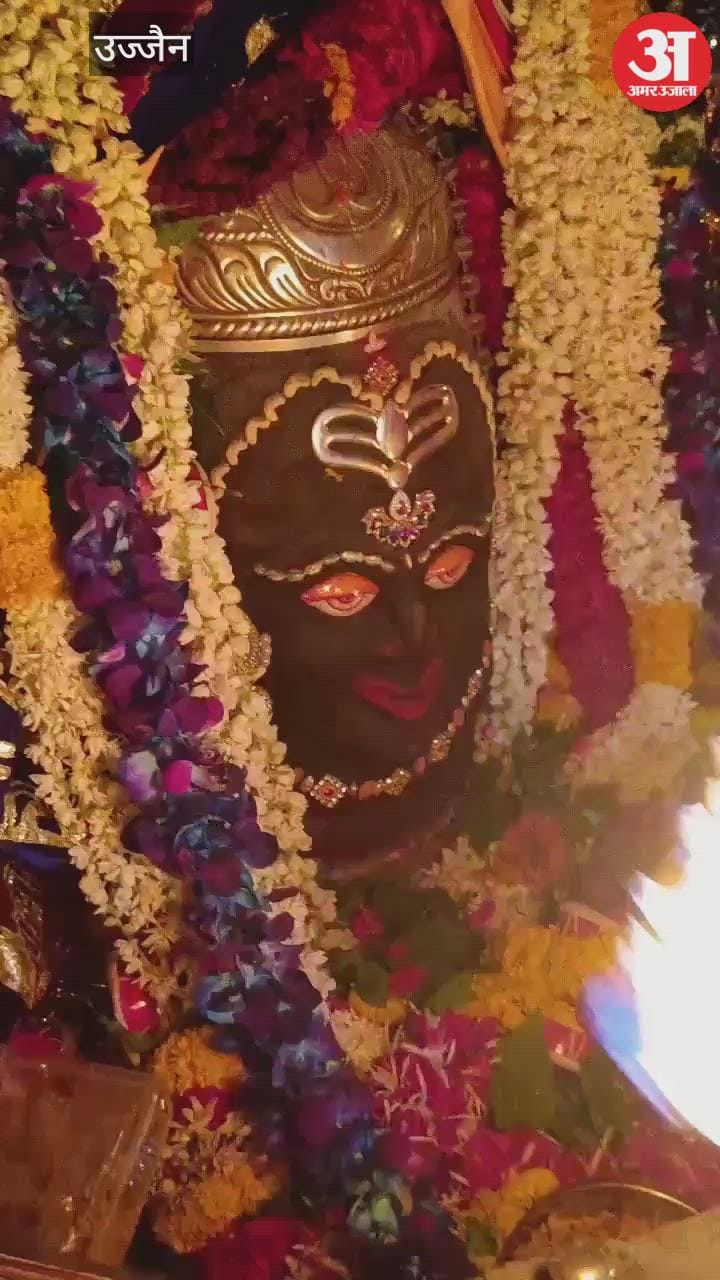 Baba Mahakal decorated  Bhaang in Bhasma Aarti, worship started at 4 am, donation came today