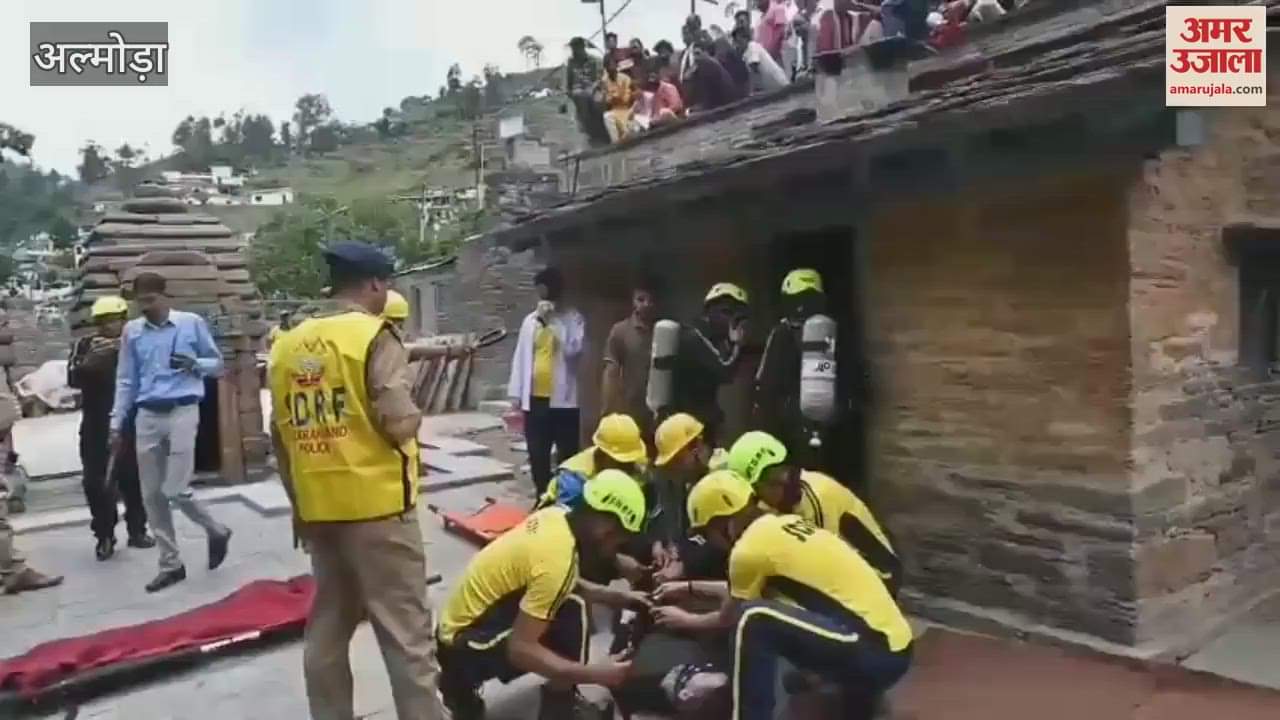 Terrorism mock drill organized at Jageshwar Dham temple