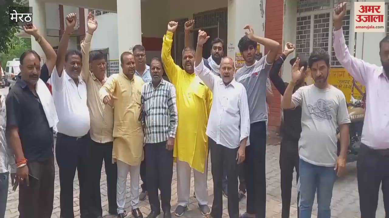 Meerut: Protested against fake doctors
