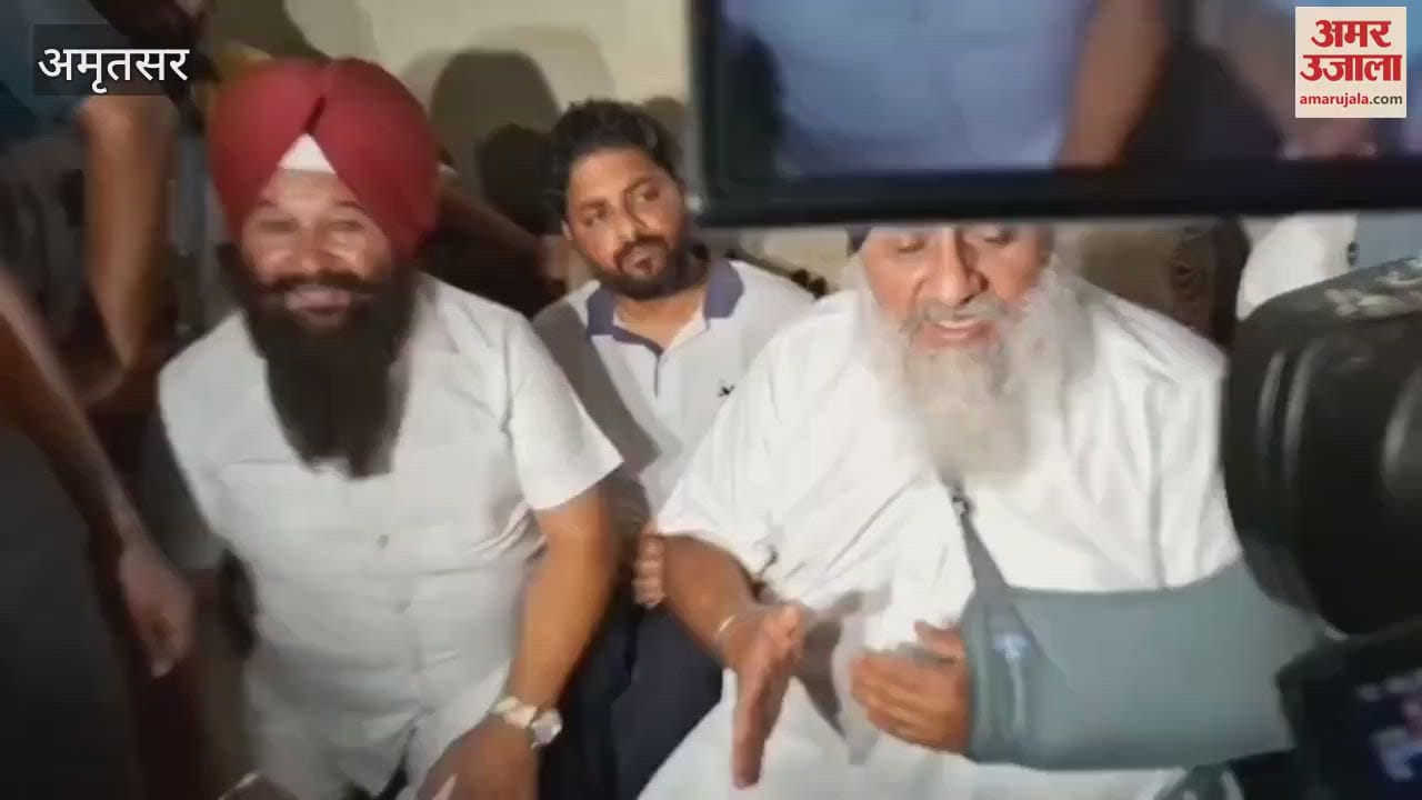 SAD president Sukhbir Badal visit Amritsar