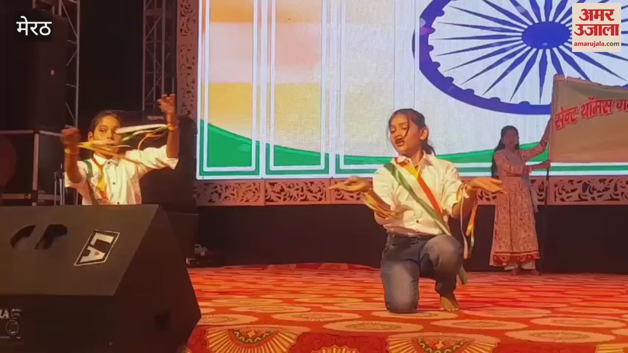 Meerut: St. Thomas students gave a presentation
