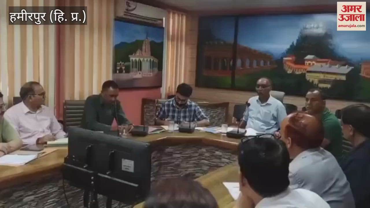 Hamirpur DC Amarjit Singh said Make all necessary arrangements for the monsoon season