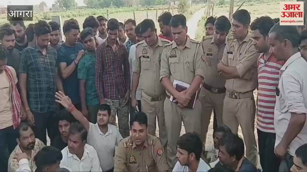 board with the name of Maharana Pratap was broken at the intersection, people got angry