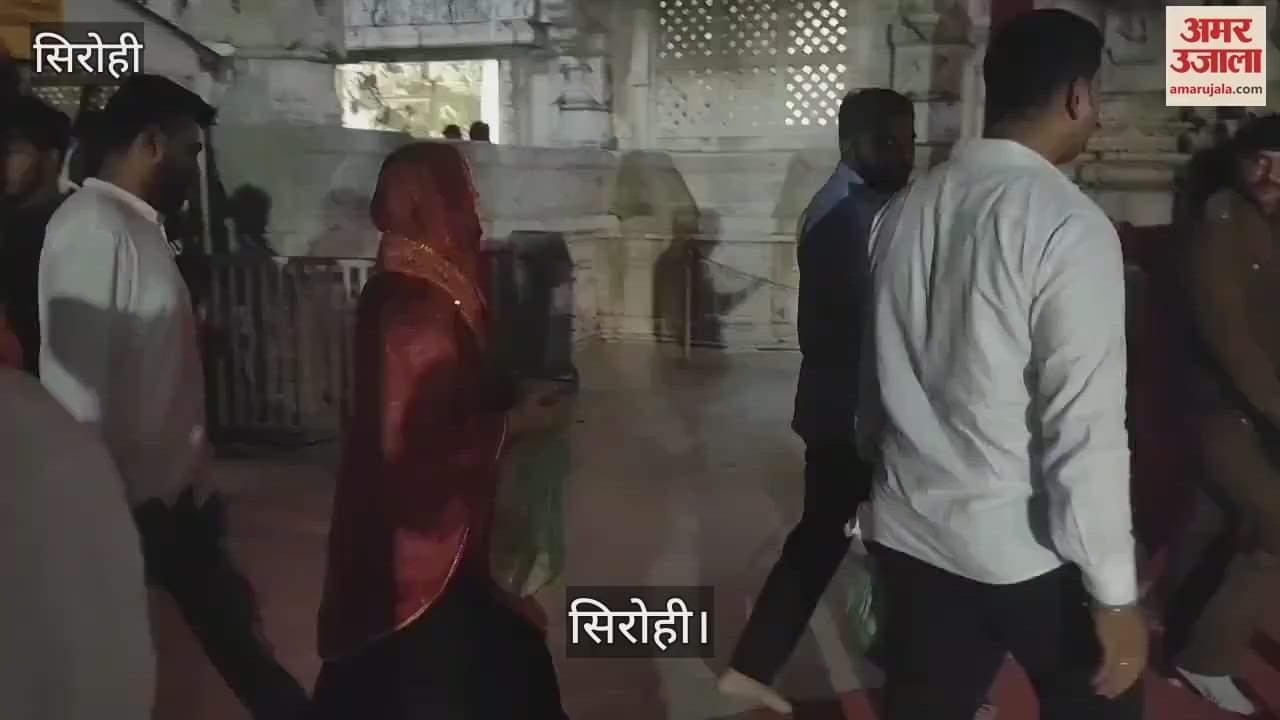 Film actress and co-owner of Punjab Kings team Preity Zinta visited Ambaji Dham temple