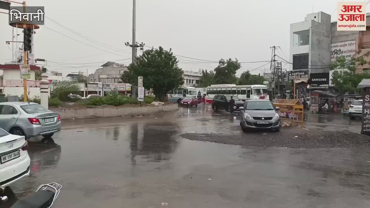 weather became pleasant due to rain in Bhiwani for the second consecutive day
