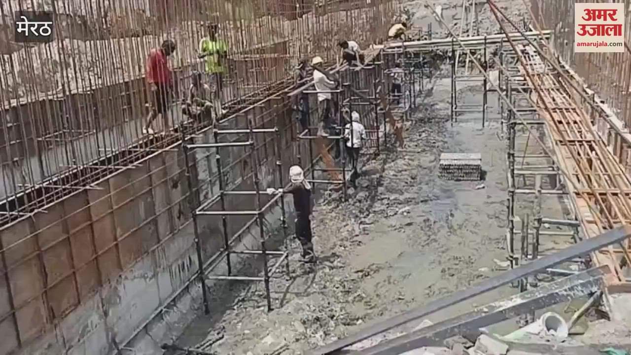 Meerut: Construction of culvert on Garh Road