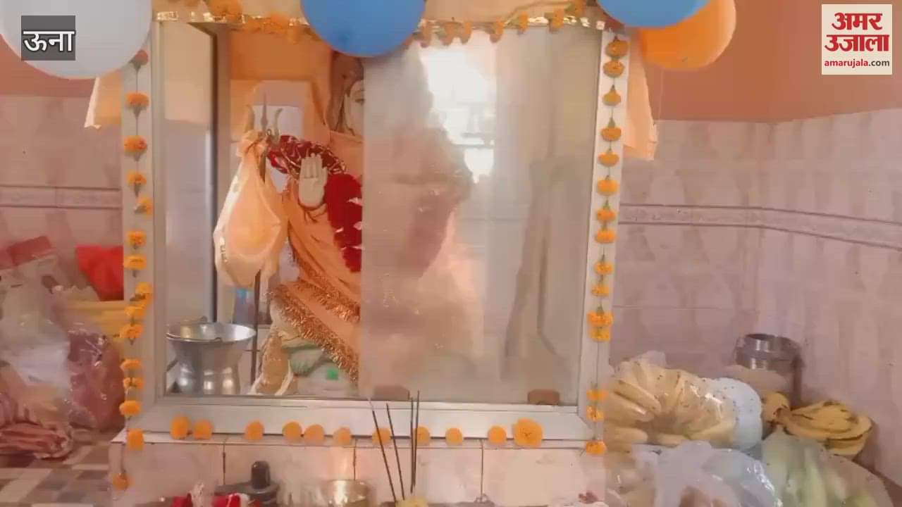 Una Baba Balak Nath temple idol installation day celebrated with great pomp in Takarla