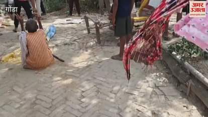 VIDEO: Gonda: दो साल के बच्चे पर जंगली जानवर ने किया हमला, आंख हुई जख्मी... करना पड़ा आपरेशन