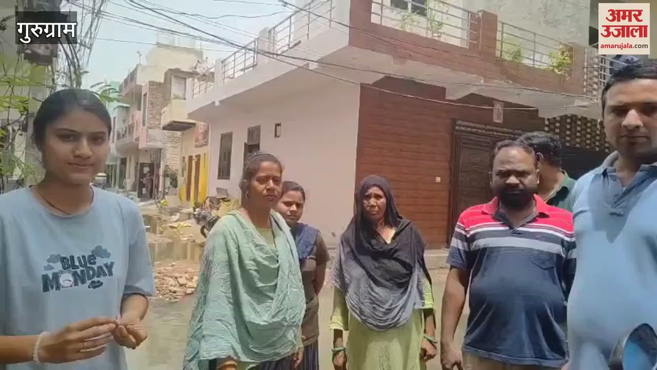 More than 100 families are troubled by sewage pollution in Rajendra Park Gurugram