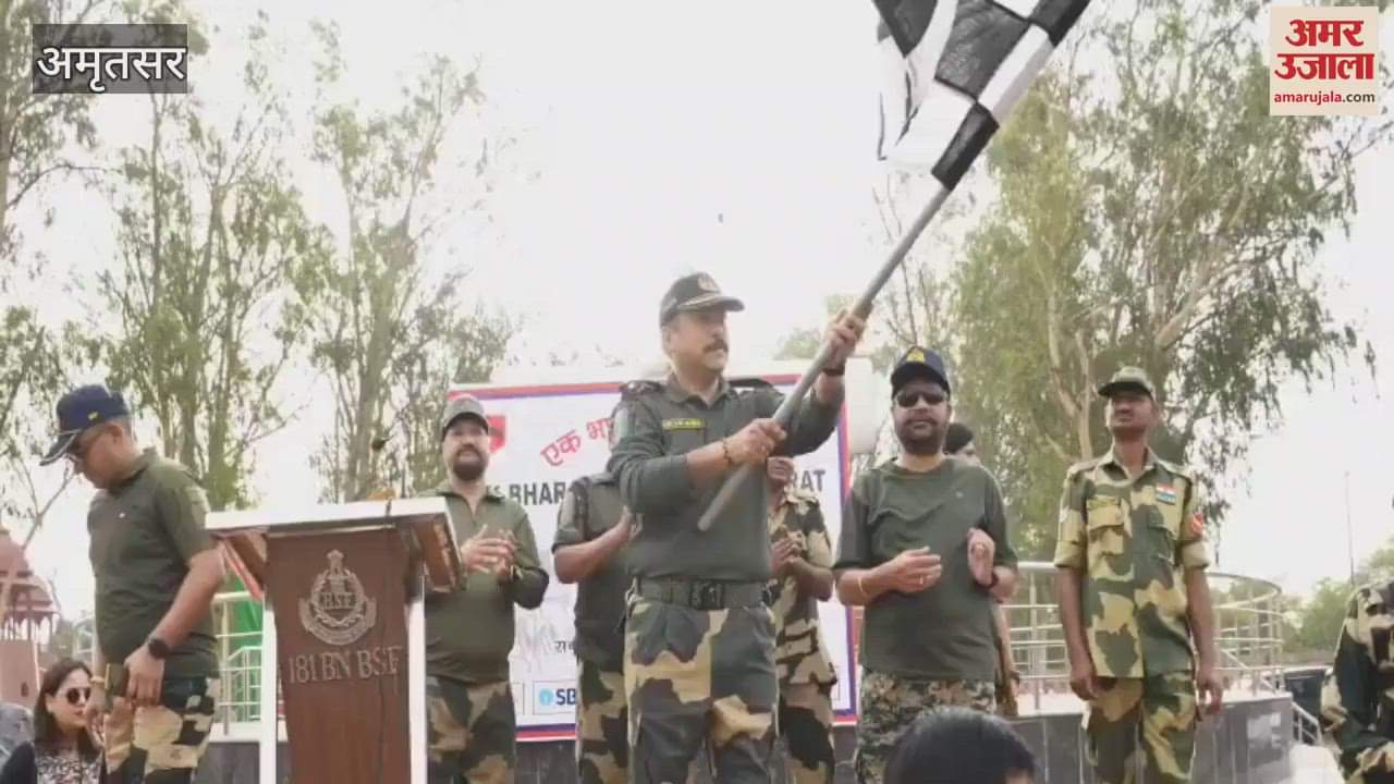 Border Security Force organized a bicycle rally under Ek Bharat Shreshtha Bharat program