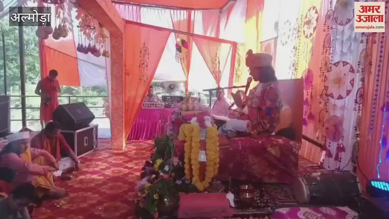 Shiv Mahapuran organized in the Shiv temple located in Daulaghat Almora