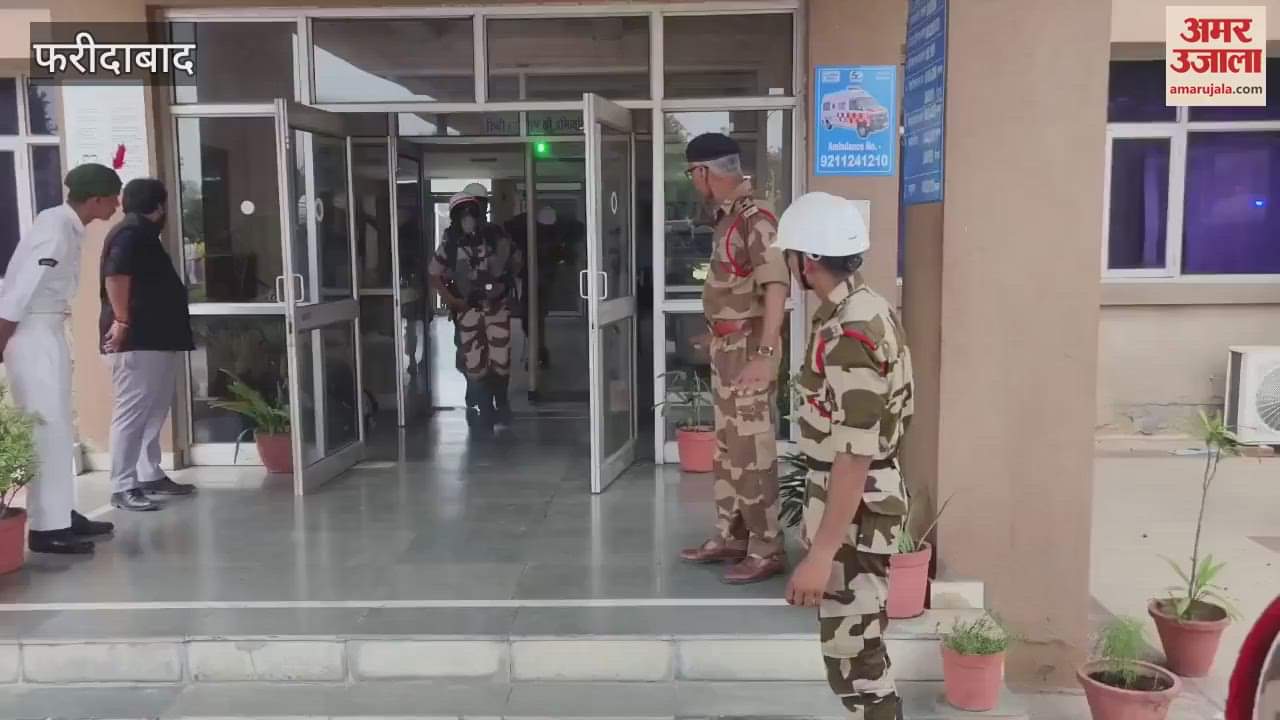 Mock drill held at NTPC, Faridabad