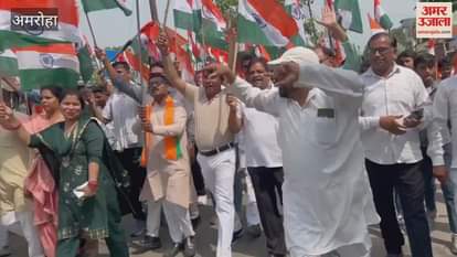 BJP organised Tiranga Yatra for the bravery of the soldiers of Operation Sindoor