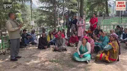 Kullu Monthly meeting of SSB trained guerrilla organization held in Dhalpur