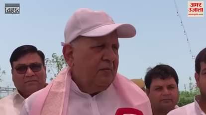 The minister inaugurated the developed agriculture resolution campaign by cutting the ribbon