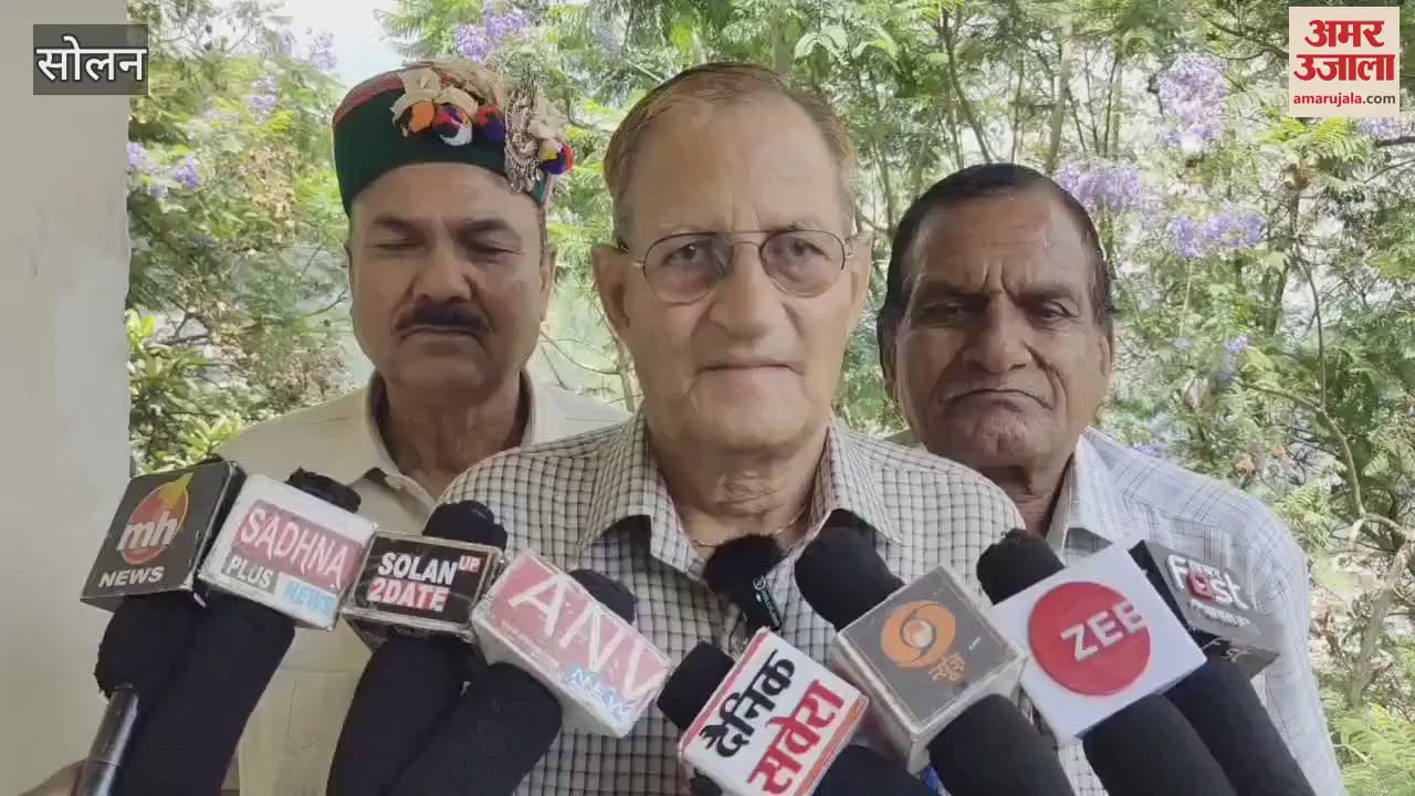 Solan Police pensioners angry with the government for not getting financial benefits