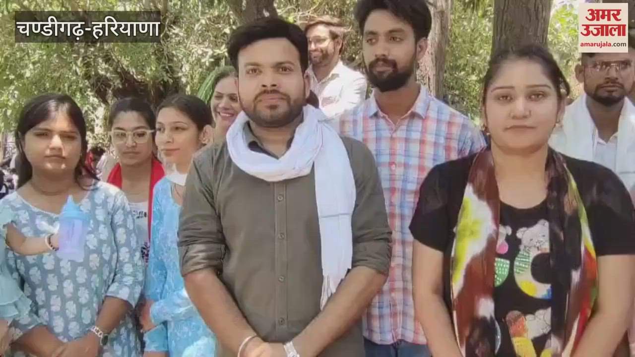 Hundreds of youth reached the headquarters demanding to complete the pending jobs in Haryana