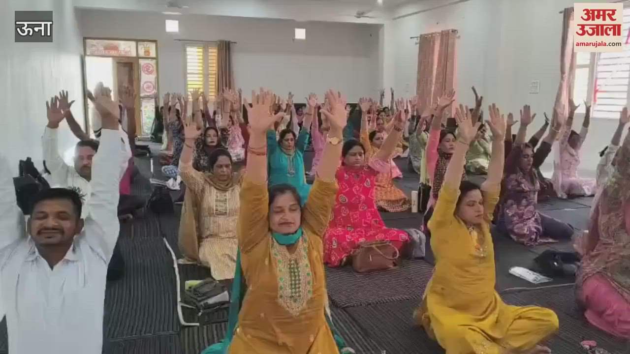 Una Special Anand Anubhuti camp organized by international organization Art of Living